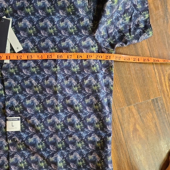 Silver Stone floral collection Modern Fit NWT szL - Picture 5 of 7